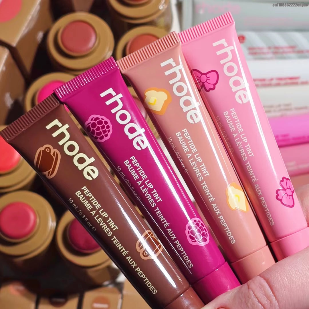 Limited Edition Peptide Lip Tint Tinted Lip Gloss Layer Nourishing Hydrates Makeup Nourishing Moisturizing Lipstick Glaze Care ﻿