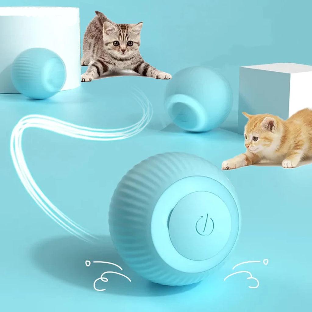 Cat Interactive Ball Smart Cat Toys Electronic Interactive Cat Toy Magic Ball Electronic Interactive Cat Toy Cat Game Accessorie