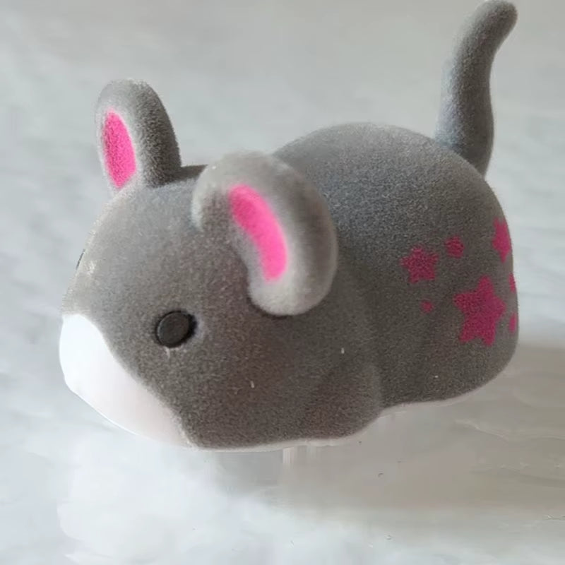 Interactive Cat Toy Electric Cat Toy Mouse Interactive Electric Hamster Cat Toy Self-Moving Obstacles Avoid