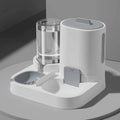 Feeder - Dual-Purpose Drinking and Feeding Unit - Convenient, Simple, Large Capacity -Suitable for Small and Medium Dogs and Cat