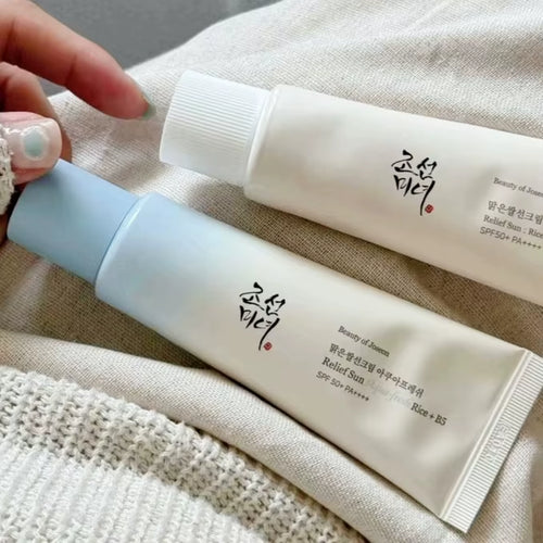SPF50+  Sunscreen Korean Rice Probiotic Solar Blocker Skin Cream anti UV Sun Block Facial Mild Moisturizer 50Ml